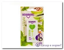 Замінник цукру Новасвіт користь та шкода | шкода