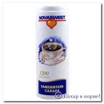 Замінник цукру Новасвіт користь та шкода | цукру
