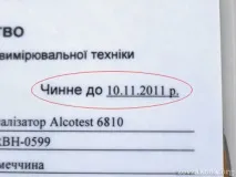 Алкотестер