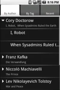 Програми для читання книг на смартфонах Symbian, Android, iOS - Флетчер смартфонах