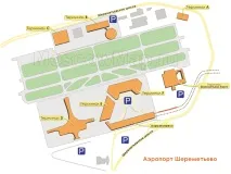 Аеропорт Шереметьєво, контактна інформація, схема аеропорту, як добиратися, розташування на карті контактна