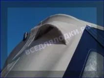 Козанка-1. Тент ходовий для скла з хвірткою скла