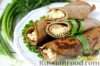 Млинці фаршировані, Страви з сиру, рецепти з фото на 40 рецептів фаршировані