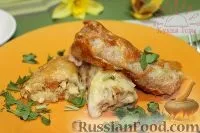 Млинці фаршировані, Страви з сиру, рецепти з фото на 40 рецептів страви
