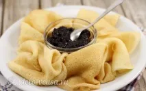 Млинці на кислій сметані - покрокове приготування сметанних млинців приготування