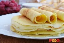 Млинці з кислої сметани - Кулінарні рецепти сметани
