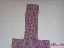 Для прогулянок з дітьми сумка гачком (схеми та опис) сумка