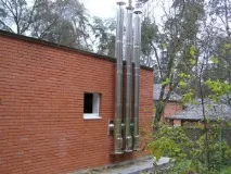 Димар для газового котла - вимоги до пристрою та правила його монтажу котла