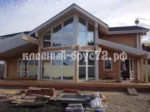 Будинки з клеєного бруса, Власне виробництво клеєного профільованого бруса в Тюмені клеєного