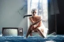 зверху