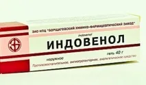 Індовенол гель інструкція, ціна, відгуки відгуки