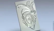 Виготовляємо маску у венеціанському стилі із застосуванням 3D технологій венеціанському
