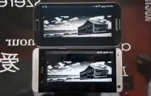 І знову порівнюємо екрани Galaxy S4 та HTC One екрани
