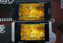 І знову порівнюємо екрани Galaxy S4 та HTC One Galaxy