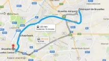 Як дістатися з аеропорту Брюсселя до центру Брюсселя поїздом, автобусом, таксі дістатися