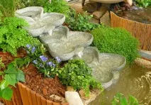 Як облаштувати водний каскад на дачі водний