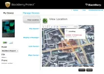 Як знайти свій смартфон BlackBerry 10 за допомогою BlackBerry Protect, BlackBerry в Україні смартфон