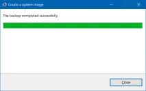Як створити системний образ Windows 10 створити