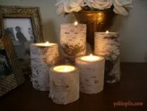 Як зробити свічник легко і просто джутова