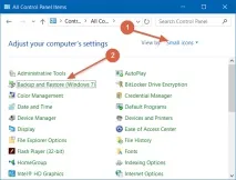 Як створити системний образ Windows 10 створити