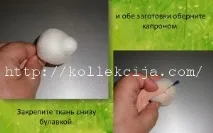 Лялька Божа Корівка нитку