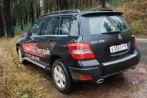 Кросовер Mercedes GLK Чорний квадрат - зі Штутгарта - Статті Тест-драйви Mercedes GLK mercedes