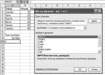 Майстер функцій та майстер діаграм у табличному процесорі Excel майстер