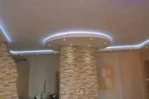 Натяжна стеля зі світлодіодною стрічкою ціна світлодіодною