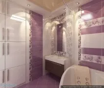 Натяжна стеля у ванній кімнаті фото натяжна