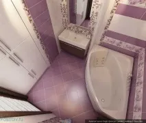 Натяжна стеля у ванній кімнаті фото стеля