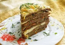 Печінковий торт із грибами - покроковий рецепт з фото на печінковий