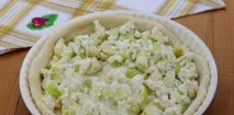 Пиріг на Великдень (з родзинками, сиром) його