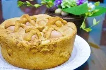 Пиріг на Великдень (з родзинками, сиром) сиром
