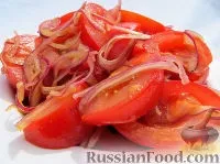 Пост, Салати та закуски до шашлику, Салат з помідорів, рецепти з фото на 30 рецептів закуски