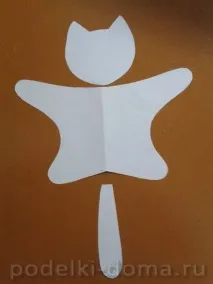Прихватка для штори Кішка в техніці гільйошування штори
