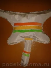 Прихватка для штори Кішка в техніці гільйошування штори