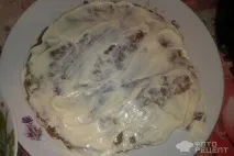 Рецепт М’ясний торт зі свинячого фаршу торт
