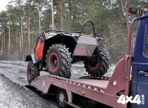 Поєднавши позашляховик і квадроцикл, ви отримуєте Квадрокар квадроцикл