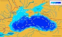 Схема течій Чорного моря - Зворотний бік Сочі моря