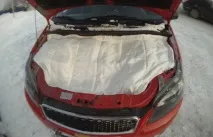 Утеплення двигуна автомобіля за допомогою автоковдри двигуна