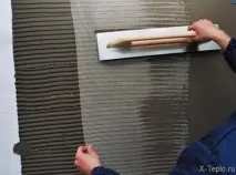 руками