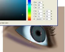 Уроки Adobe Illustrator Блискучі виразні очі - Програмні продукти illustrator