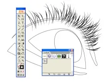 Уроки Adobe Illustrator Блискучі виразні очі - Програмні продукти adobe