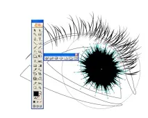 Уроки Adobe Illustrator Блискучі виразні очі - Програмні продукти виразні