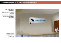 Вивіска для офісу, внутрішня та інтер’єрна реклама інтер