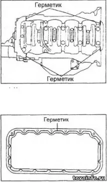 Заміна ланцюга грм 2TZ-FE ланцюга