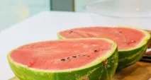 Желе в кавуні - покроковий рецепт з фото на покроковий