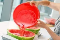 Желе в кавуні - покроковий рецепт з фото на желе
