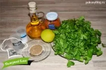 Зелена заправка для салатів із зеленню кінзи, Корисний Блог заправка