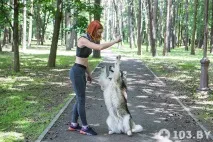 Animal-фітнес білоруска про те, як полюбила спорт та знайшла чоловіка завдяки собаці animal-фітнес